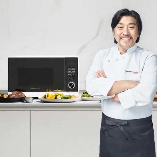 나비엔 매직 멀티 듀얼광파오븐, EOF-1112NT, 23L, 화이트, 1개
