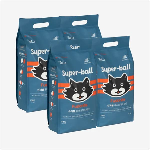 닥터펠리스 퓨저나이트 슈퍼볼 4.3kg 4개