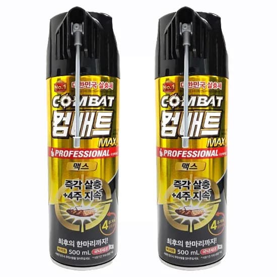 헨켈 컴배트 맥스 에어졸 스프레이 타입 500ml 2개