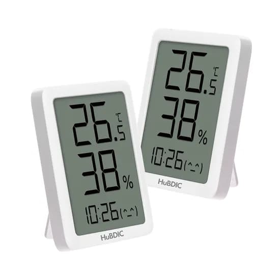 휴비딕 초정밀 온습도계 HT-7 Pro 화이트 1개