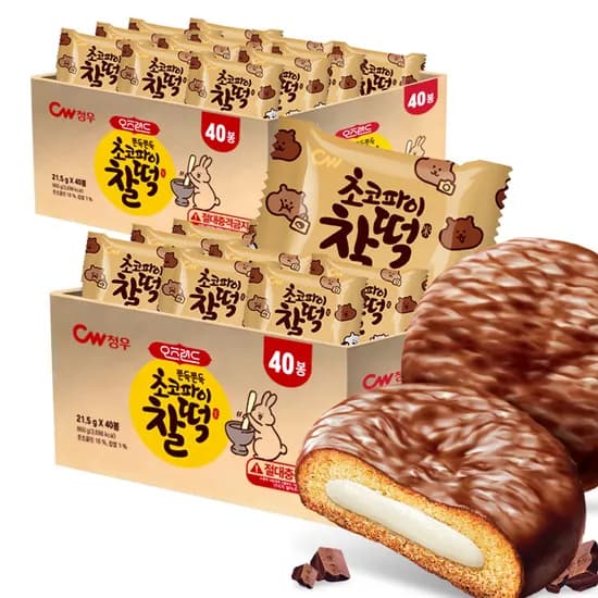 청우 초코파이 찰떡 860g 2박스