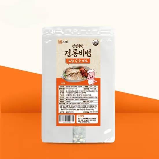 윤고집 정성담은 전통비법 보쌈 수육재료 16g 4개입 6,800원