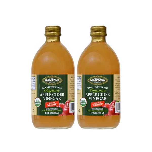 만토바 오가닉 애플사이다 비니거 500ml 2병