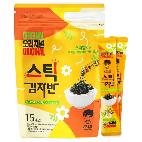 김대감 스틱김자반 오리지널 10g 15봉