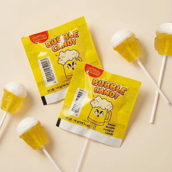 골든 버블 캔디 파인애플맛 14g 40개입 1봉 9,499원