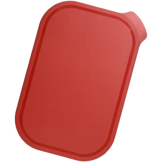 애슬라 칼집 안나는 4T 양면 항균 TPU 도마, 크림슨레드, 418 x 279 x 4 mm, 1개