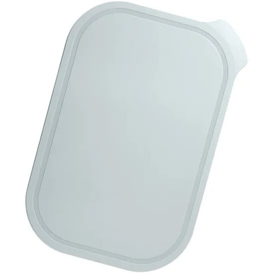 애슬라 4T 양면 항균 TPU 도마, 대형, 스톤그레이, 418x279x4mm, 1개