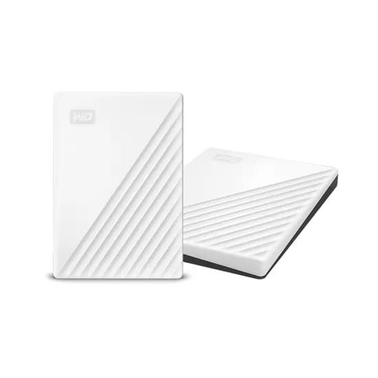 WD NEW My Passport 외장하드, 2TB, 화이트, 1개