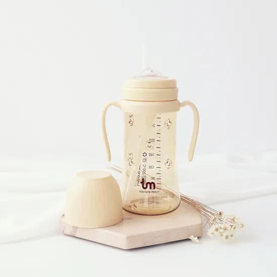 토비앤몰리 PPSU 빨대컵, 돗바니바닐라, 280ml, 1개