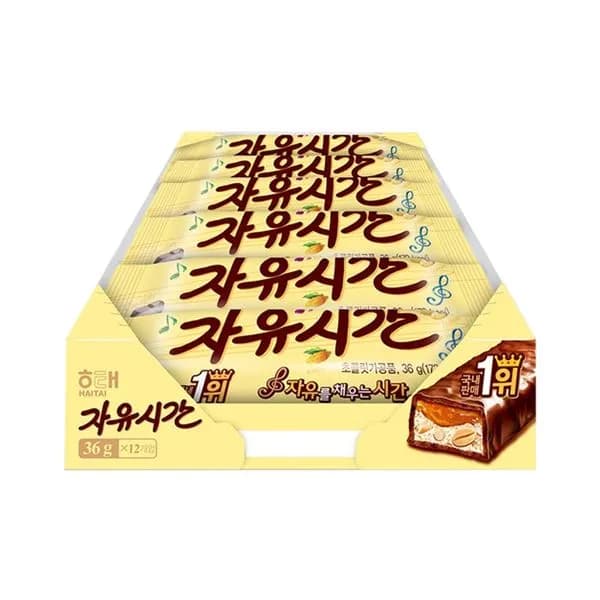 해태제과 자유시간 36g 12개