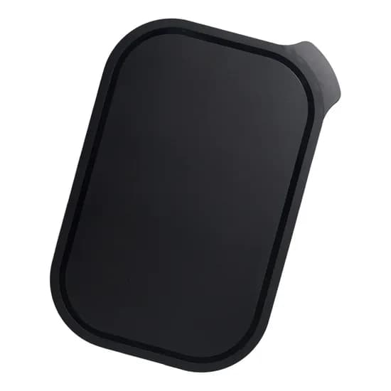 애슬라 칼집 안나는 4T 양면 항균 TPU 도마, 블랙, 368 x 250 x 4 mm, 1개