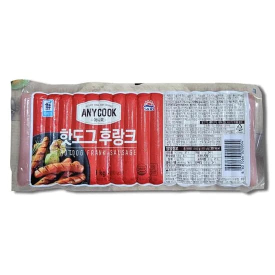 대림 핫도그후랑크 1kg 1개