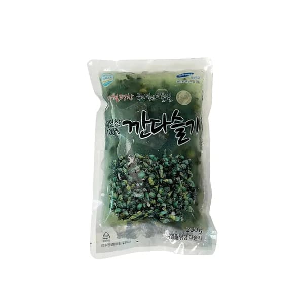 깐다슬기 자연산 400g 2팩