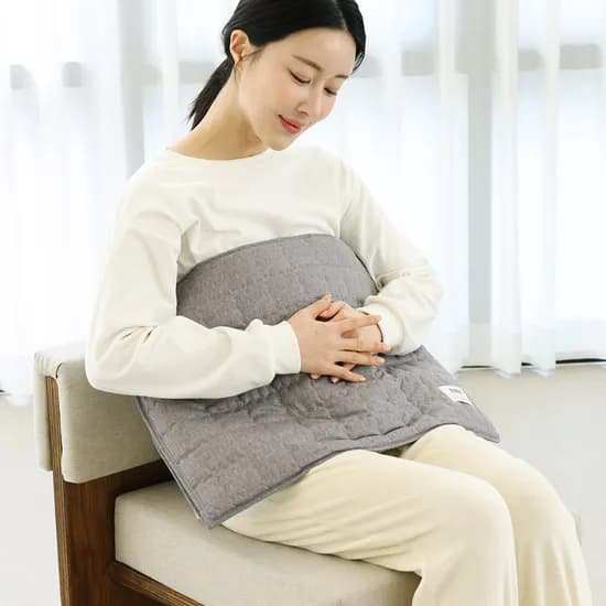 테슬테즐 그래핀 탄소 전기 온열 찜질기 라이트형, 그레이, 1개