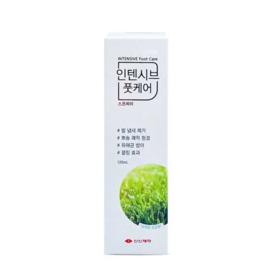 신신제약 인텐시브 풋케어 스프레이, 120ml, 1개