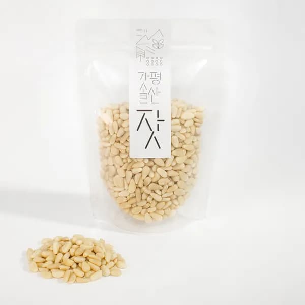 가평솔산 잣 햇잣 80g 2개