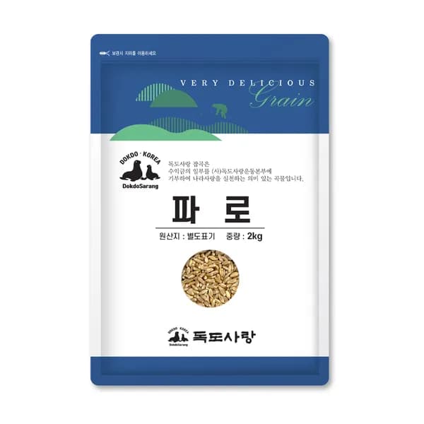 독도사랑 파로 2kg 1봉 11,500원