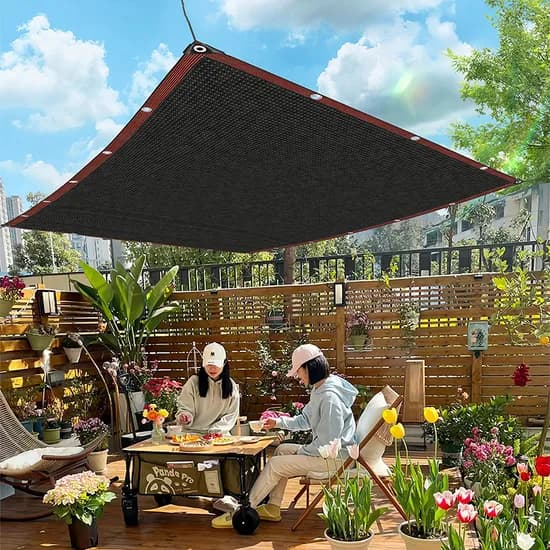 세이드 차광막, 블랙, 2x2m, 1개