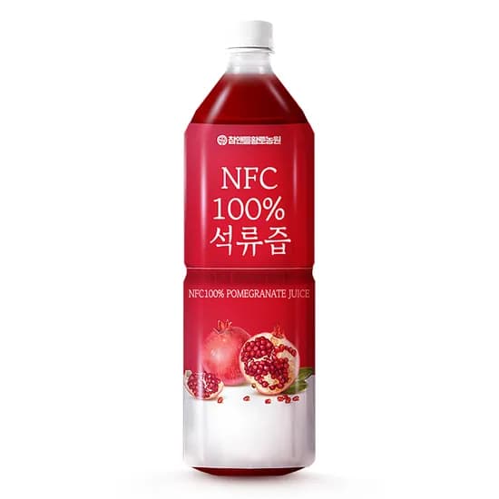 참앤들황토농원 NFC 100% 석류주스 1L 1병