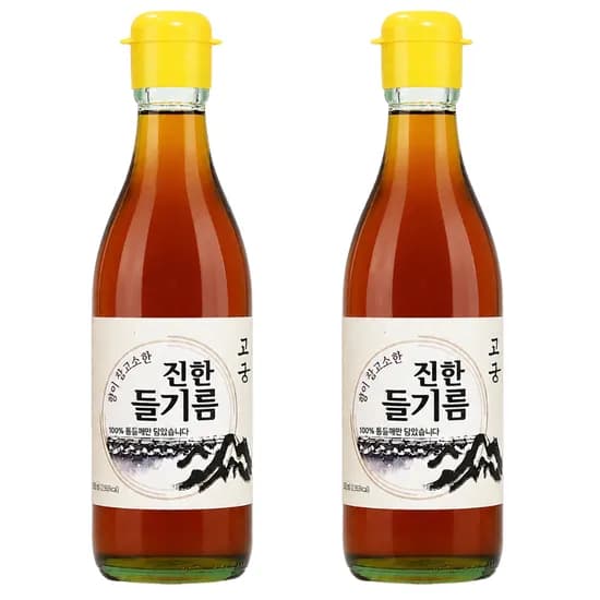 고궁 통들기름, 350ml, 2개