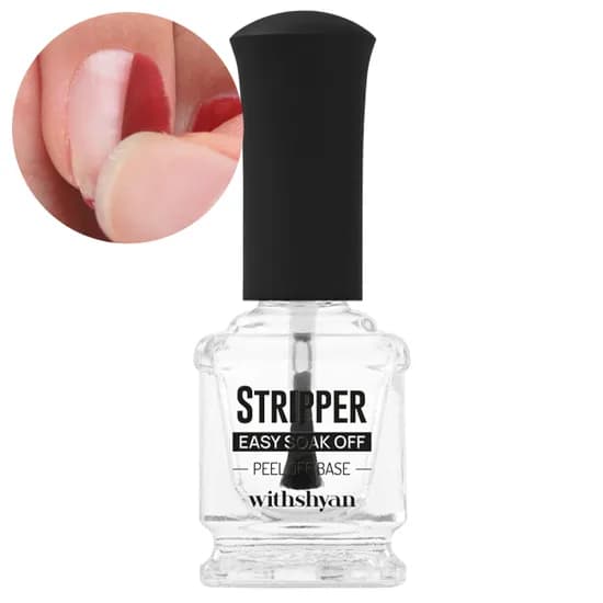 위드샨 스트리퍼 필오프 베이스, 투명, 15ml, 1개