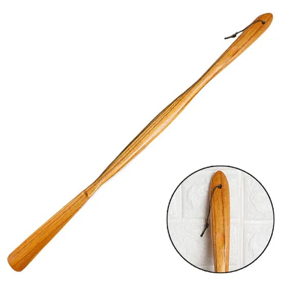 원목 긴 구두주걱 75cm 벽걸이끈 1개