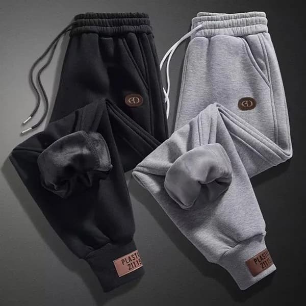 남성용 겨울 융털 스판 밴딩 기모 조거 팬츠 블랙 그레이 5XL 2개 23,400원