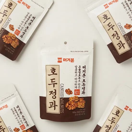 머거본 호두정과 100g 9개