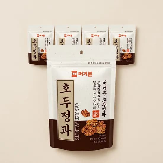 머거본 호두정과 100g 5개