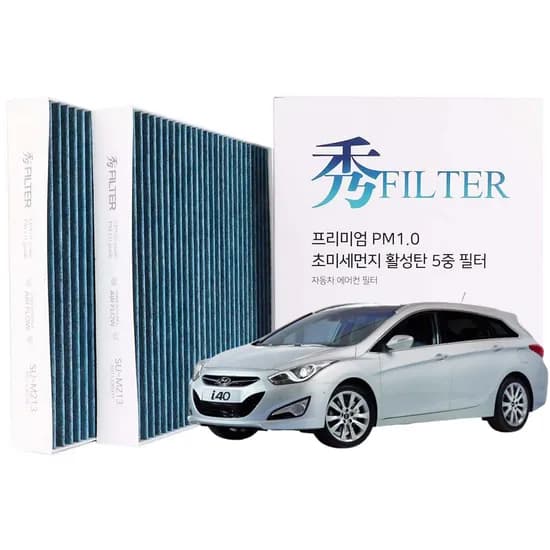 수 필터 PM1.0 활성탄 필터, i40 VF, SU-D204, 3개입