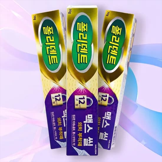 폴리덴트 맥스씰 틀니부착제 70g 3개 1세트