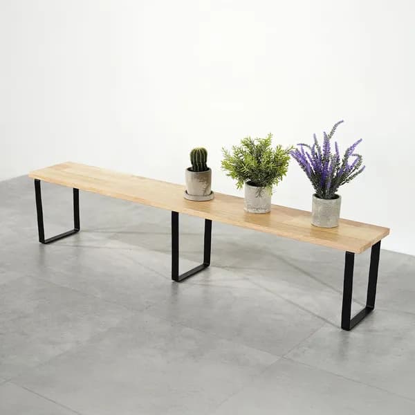 고무나무 화분 다이 진열대 블랙 1200mm 25cm 1개