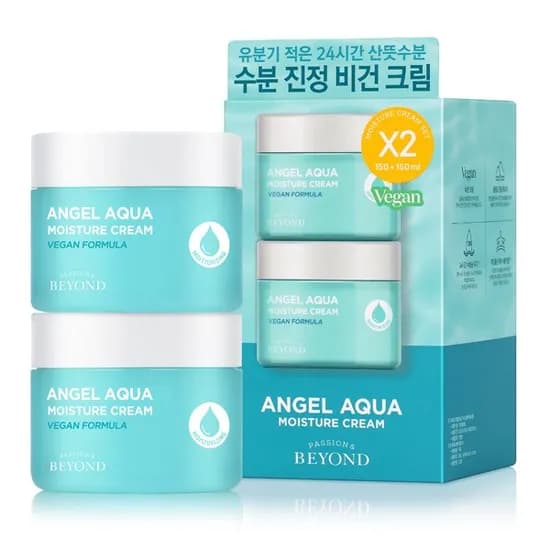 비욘드 엔젤아쿠아 보습 장벽 크림 1+1 더블기획, 150ml, 총 2개