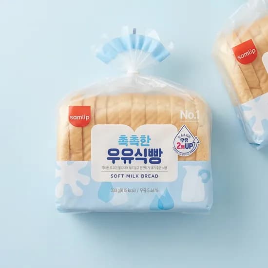 SPC 촉촉한 우유식빵 330g 2개