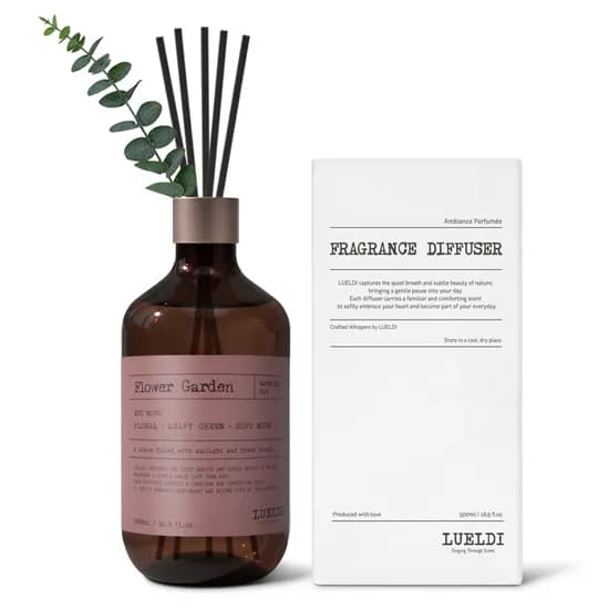 루엘디 프리미엄 대용량 퍼퓸 디퓨저, 플라워 가든, 500ml, 1개