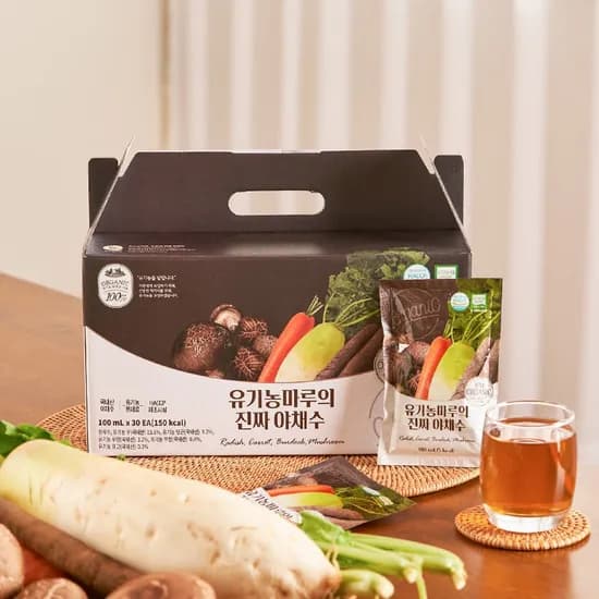유기농마루 진짜 야채수 100ml 30팩