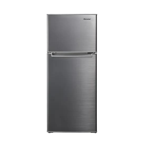 캐리어 2도어 일반냉장고 메탈, 실버, 155L