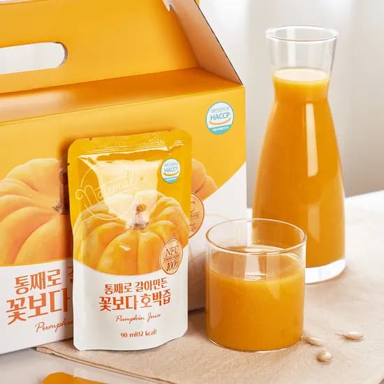 꽃보다 호박즙 NFC 국내산 90ml 30팩