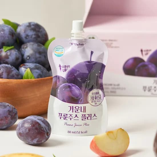 기운내 푸룬주스 플러스 80ml 20팩 1개