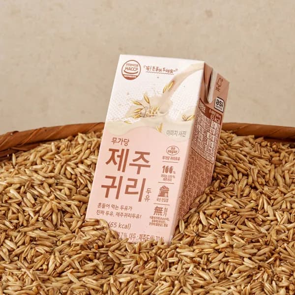 유기농마루 무가당 제주귀리두유 190ml 24팩 19,250원
