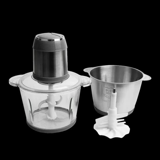 키친아트 2.5L 다지기 분쇄 믹서기 글라스볼 스텐볼 2종 포함, KAM-253NK, 1개