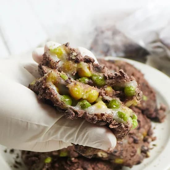 황금시루 완두배기 콩찰시루떡 1kg 1개