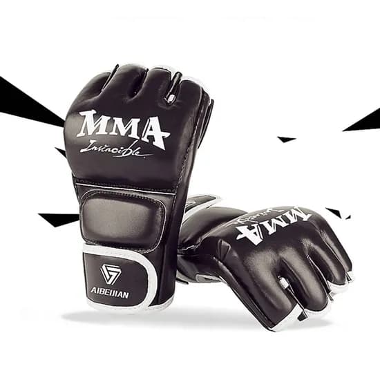 MMA 오픈핑거 이종격투기 복싱 스파링 장갑 글러브, MMA글러브, 블랙