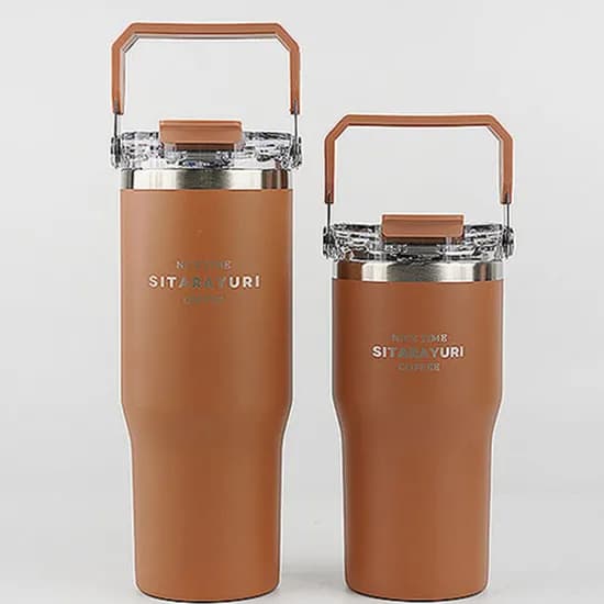 시타라율리 텀블러, 브라운, 900ml, 1개