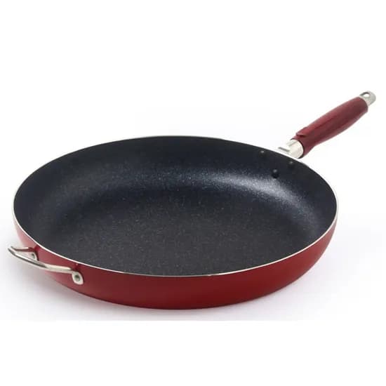 퀸센스 스톤블루 마블 코팅 프라이팬 36cm 1개