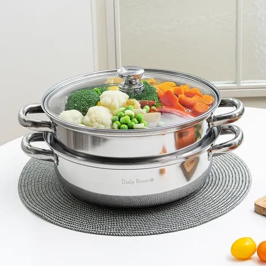 데일리룸 쉬엔 IH 2단 찜솥, 28cm, 1개