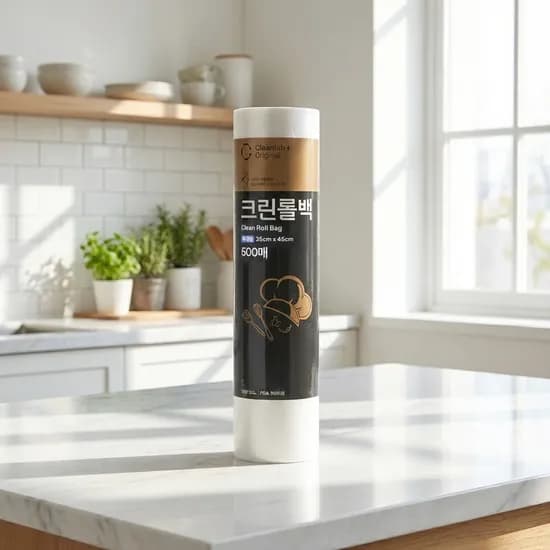 크린랲 식구 크린롤백, 특대, 500매, 3개
