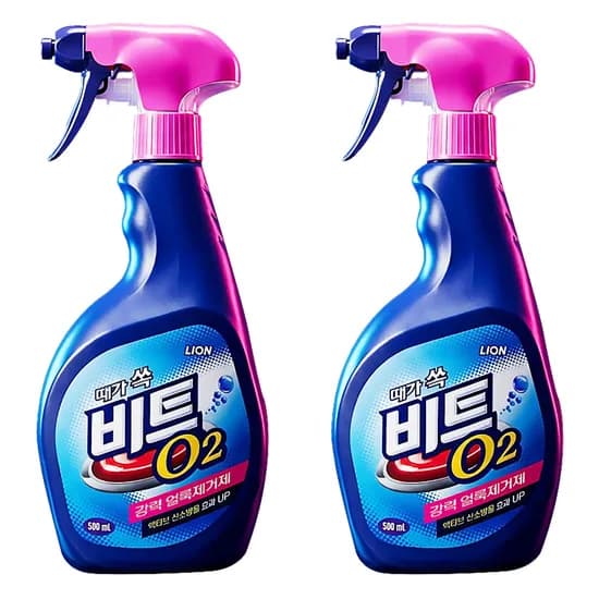 비트 O2 얼룩제거제 스프레이 500ml 2개