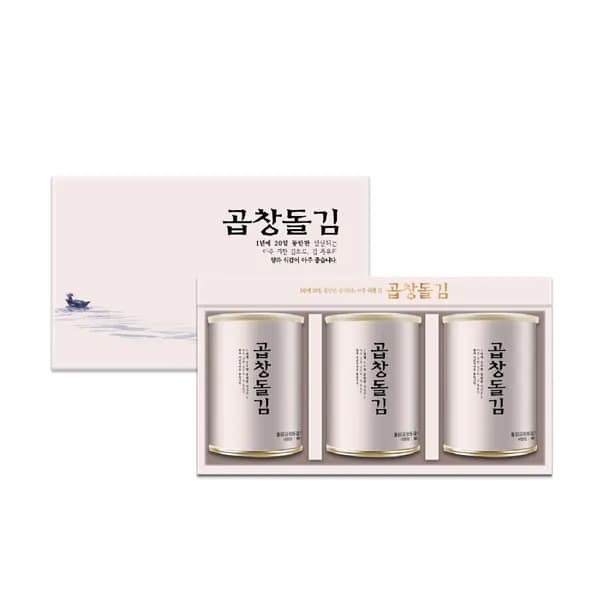 광천해저김 돌김 3호 40g 3개 1세트 24,770원
