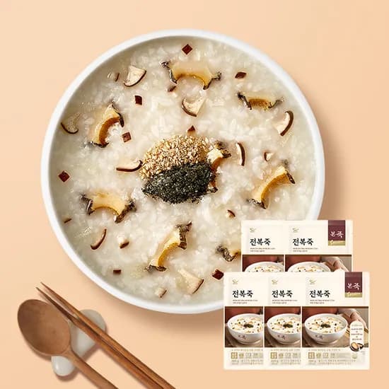 본죽 전복죽 200g 10개